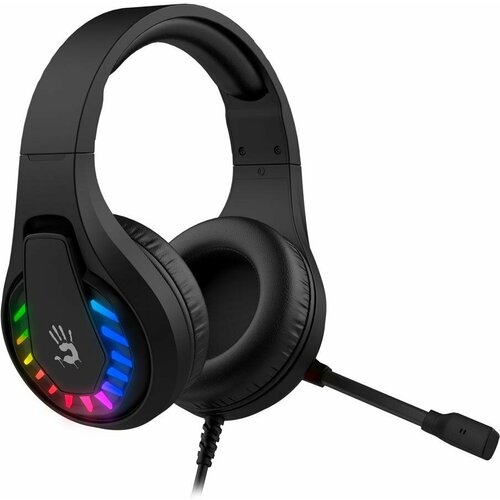 Наушники с микрофоном A4Tech Bloody G230p 2м накладные (G230P) черный
