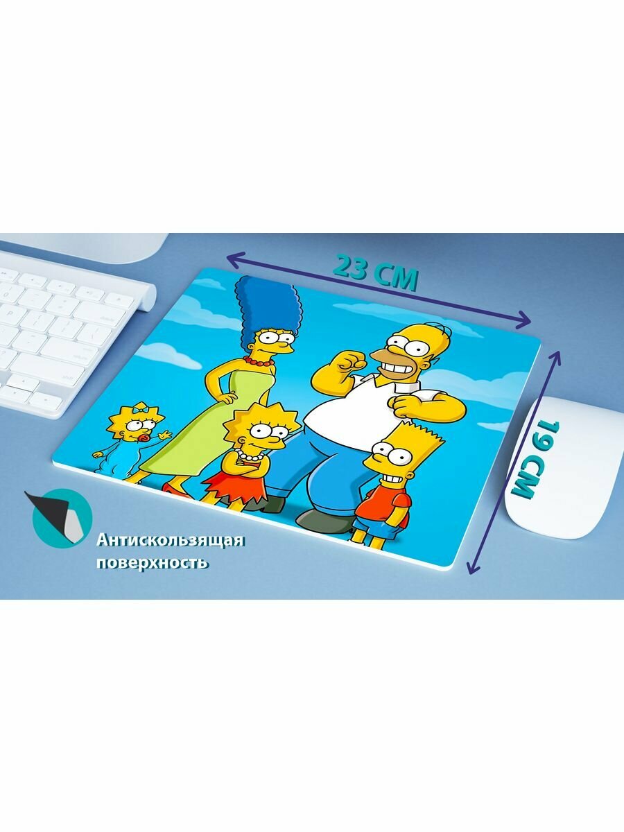 Коврик для мыши Симпсоны The Simpsons