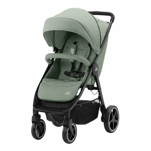 Прогулочная коляска Britax Römer B-Agile M, цвет Jade Green прогулочная коляска britax roemer b agile m black shadow цвет шасси черный