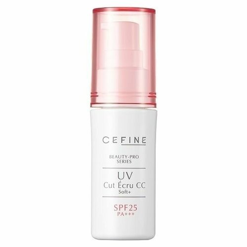 CEFINE Антиоксидантная солнцезащитная эмульсия для лица spf25+ Beauty Pro Uv Cut Ecru СС