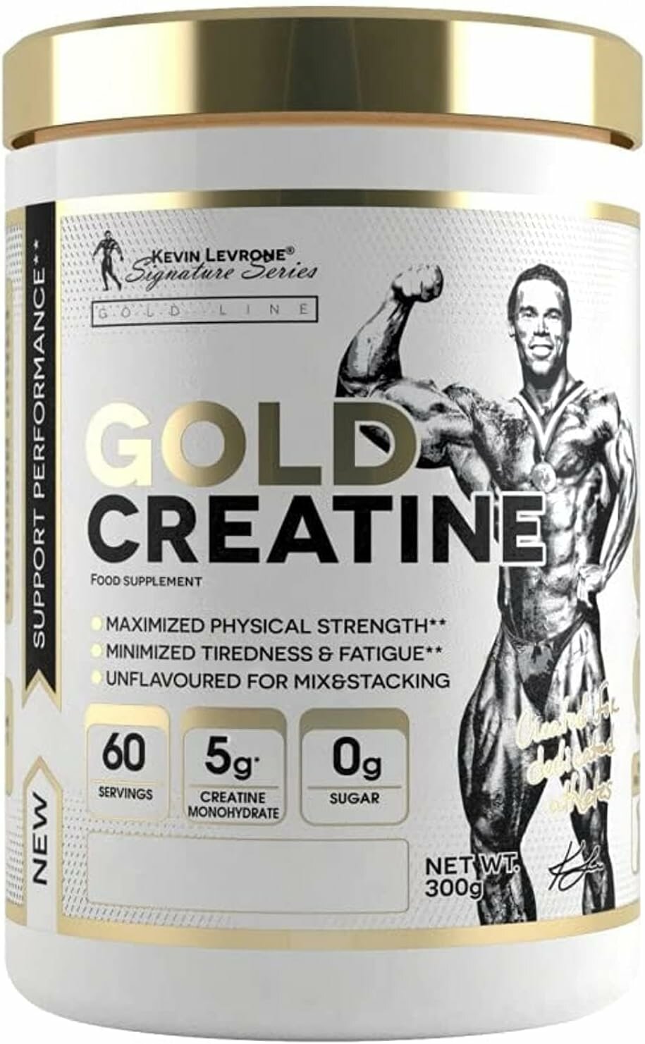 Kevin Levrone Gold Creatine, креатина моногидрат, порошок, 300 г.