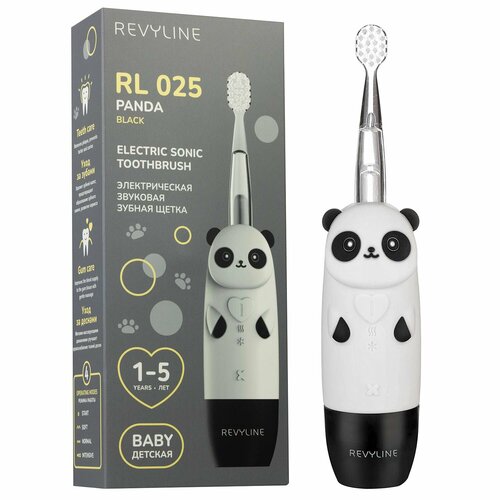 Электрическая звуковая зубная щётка для детей Revyline RL 025 PANDA 1-5 лет 199000₽