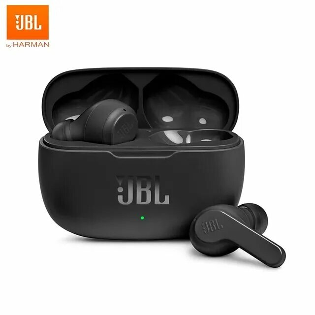 Беспроводные наушники JBL Wave 200TWS True Wireless Bluetooth Earbuds, цвет: черный