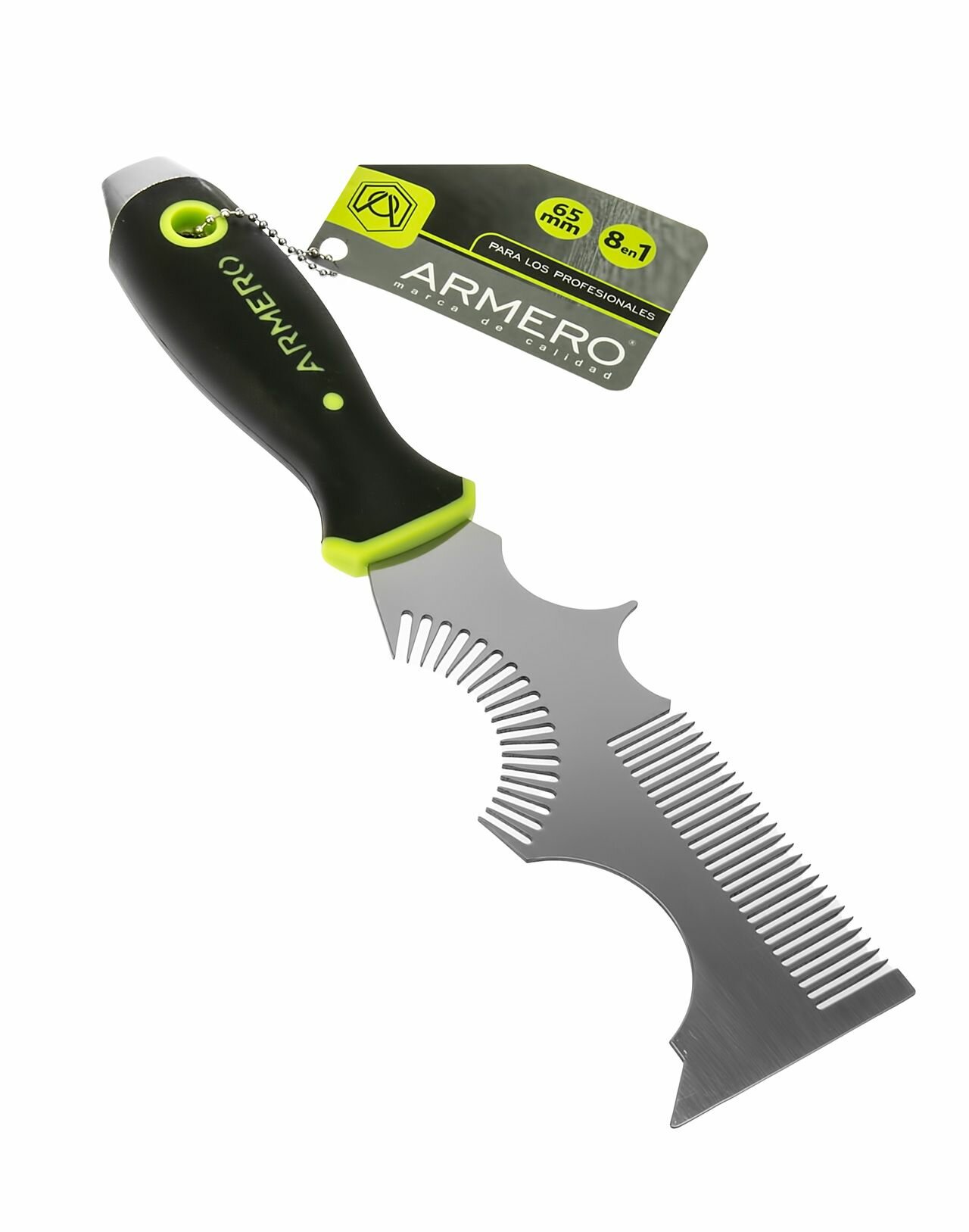 фото Малярная расческа Armero A201/164 для валиков и кистей, 65 мм, 8-в1