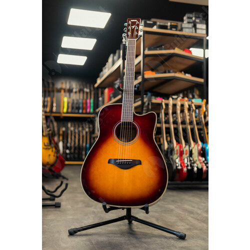 Трансакустическая гитара Yamaha FGC-TA Brown Sunburst трансакустическая гитара yamaha ll ta