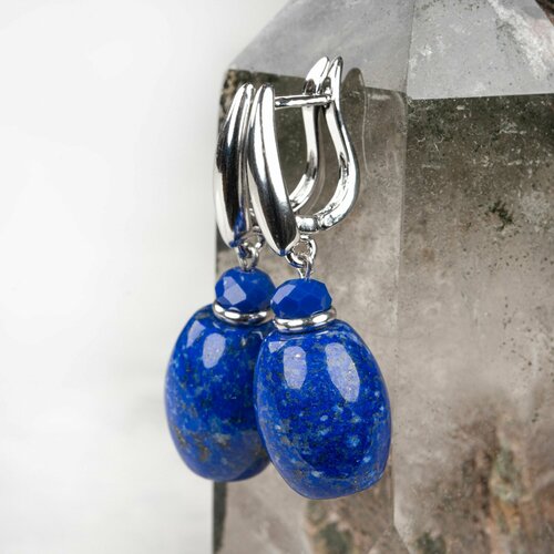 Серьги Diana Savitskaya, синий