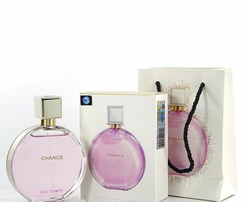 Духи женские Chance Eau Tendre 100 ml в подарочной упаковке, (LUXE евро)