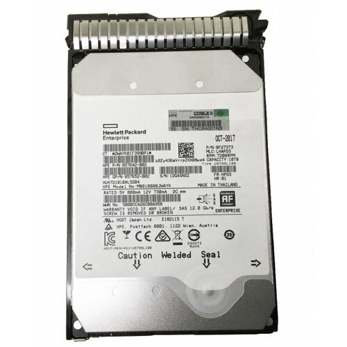 Жесткий диск HP MB010000JWAYK 10Tb 7200 SAS 3,5 HDD