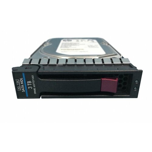 Жесткий диск HP 657585-B21 3Tb 7200 SATAIII 3.5 HDD жесткий диск hp 739457 b21 3tb 7200 sataiii 3 5 hdd