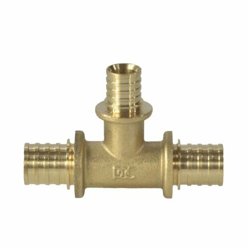 Тройник PE-X лат аксиал Дн25х25х16 перех РОС 129-6896 1 шт 708₽