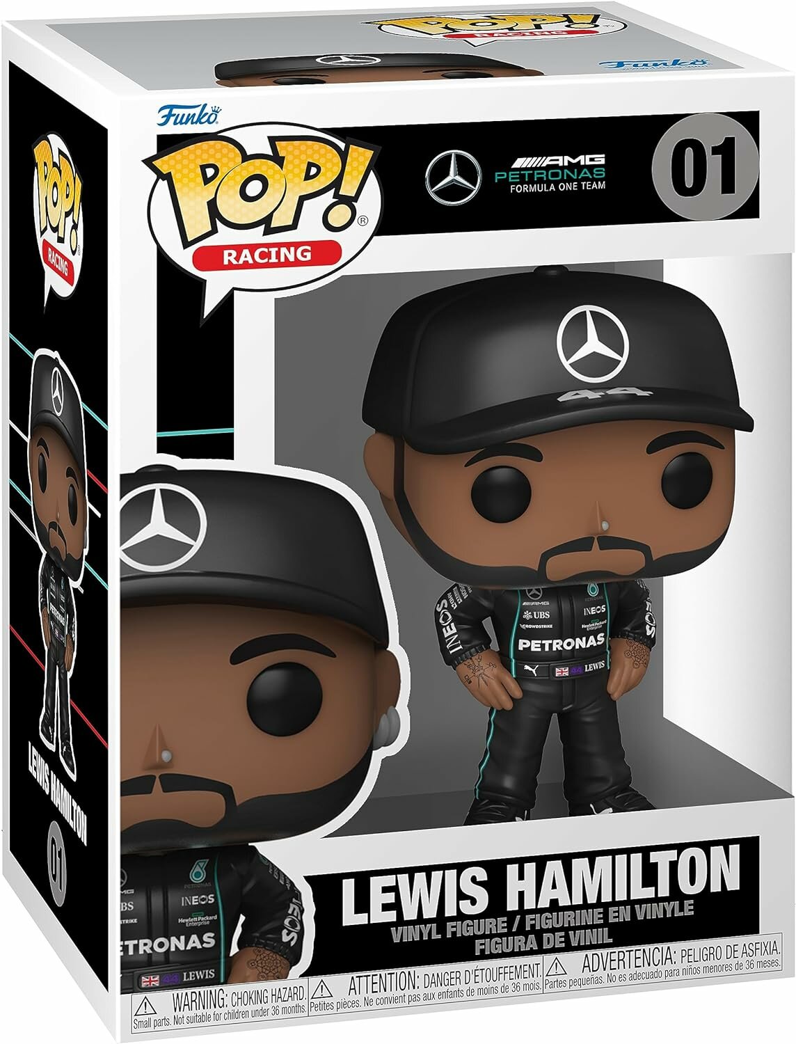 Фигурка Funko Mercedes-AMG Petronas Formula One Team - POP! Racing - Lewis Hamilton 62220