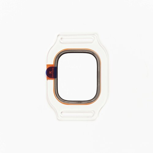 Защитное стекло для Apple Watch 49mm Keephone Ti-Matrix c рамкой