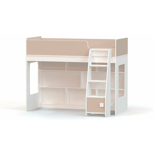 Кровать-чердак с игровой зоной Ridgimmi 31 белаякапучино 24466₽