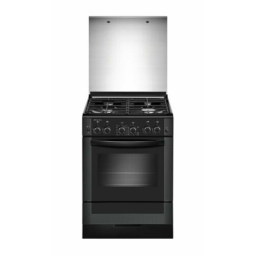 Плита Газовая Gefest ПГ 6300-02 0346 черный стеклянная крышка реш чугун 4399000₽