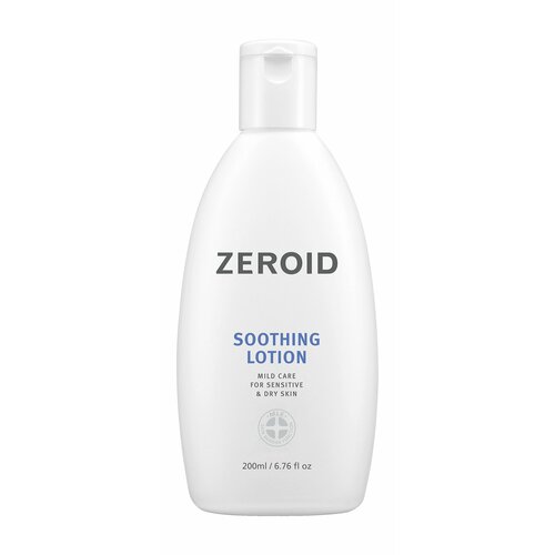 ZEROID ZEROID Soothing Лосьон для чувствительной и сухой кожи смягчающий и успокаивающий, 200 мл смягчающий и успокаивающий крем для чувствительной и сухой кожи zeroid soothing 80 мл