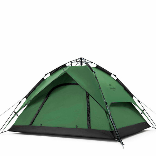 Палатка кемпинговая Naturehike Automatic Tent For 3 People Forest Green