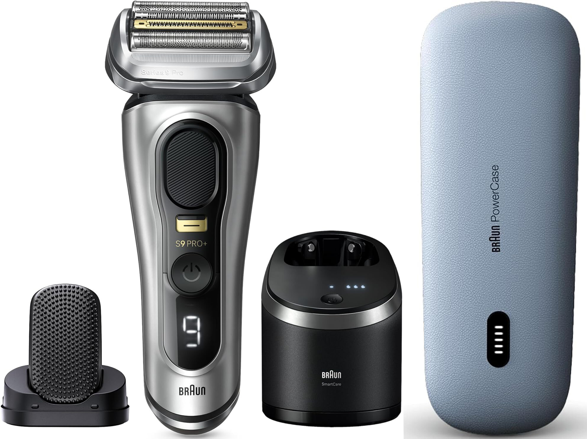 фото Электробритва Braun Series 9 Pro+ 9597cc со станцией SmartCare и футляром PowerCase