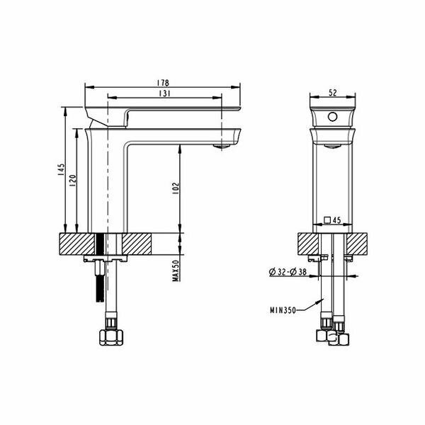 Смеситель Bravat Phillis F156101C для раковины - фото №17