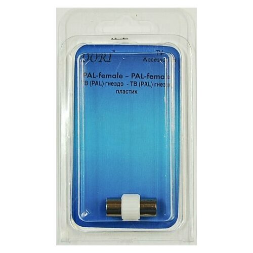 Переходник антенный гнездо-гнездо пластик 449₽