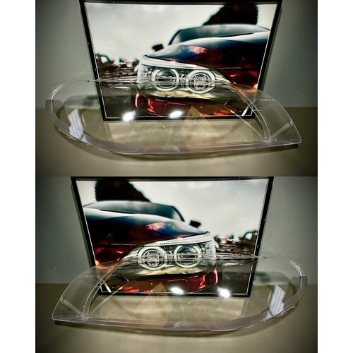 Стекла для фар для Volvo S80 2 2006 - 2016 комплект Новые стекла на Вольво 13000₽