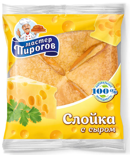 Слойка Мастер Пирогов с сыром