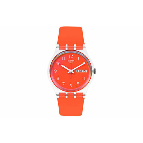 Наручные часы swatch, красный watch for women watch leather watch quartz crystal wristwatch reloj mujer zegarek damski montre femme часы женские наручные