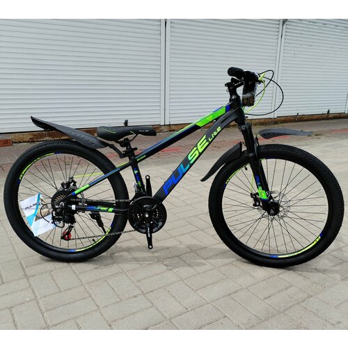 Велосипед подростковый 24 Pulse -алюминий черный 2299900₽