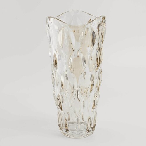 Изображение товара Ваза для цветов, 29 см, стекло, янтарная, Allant, Kuchenland