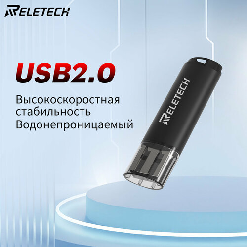 Reletech T4 USB флэш-накопитель 64 ГБ Mini Pen Drive Memory Stick Black Pendrive Высокоскоростное внешнее хранилище Творческие подарки