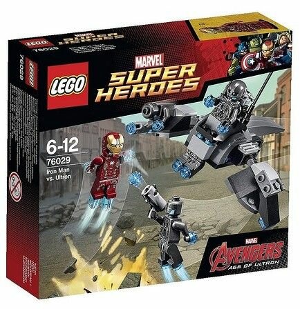 Конструктор LEGO Super Heroes 76029 Iron Man vs. Ultron (Железный человек против Альтрона)