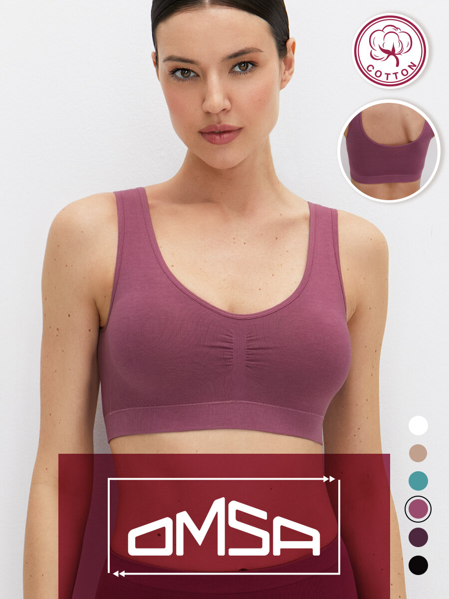 Кроп-топ Omsa OMSA COTTON