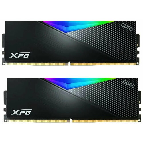 Оперативная память Adata DDR5 32Gb 2x16Gb 8000MHz XPG Lancer RGB KIT AX5U8000C3816G-DCLARBK 19610₽