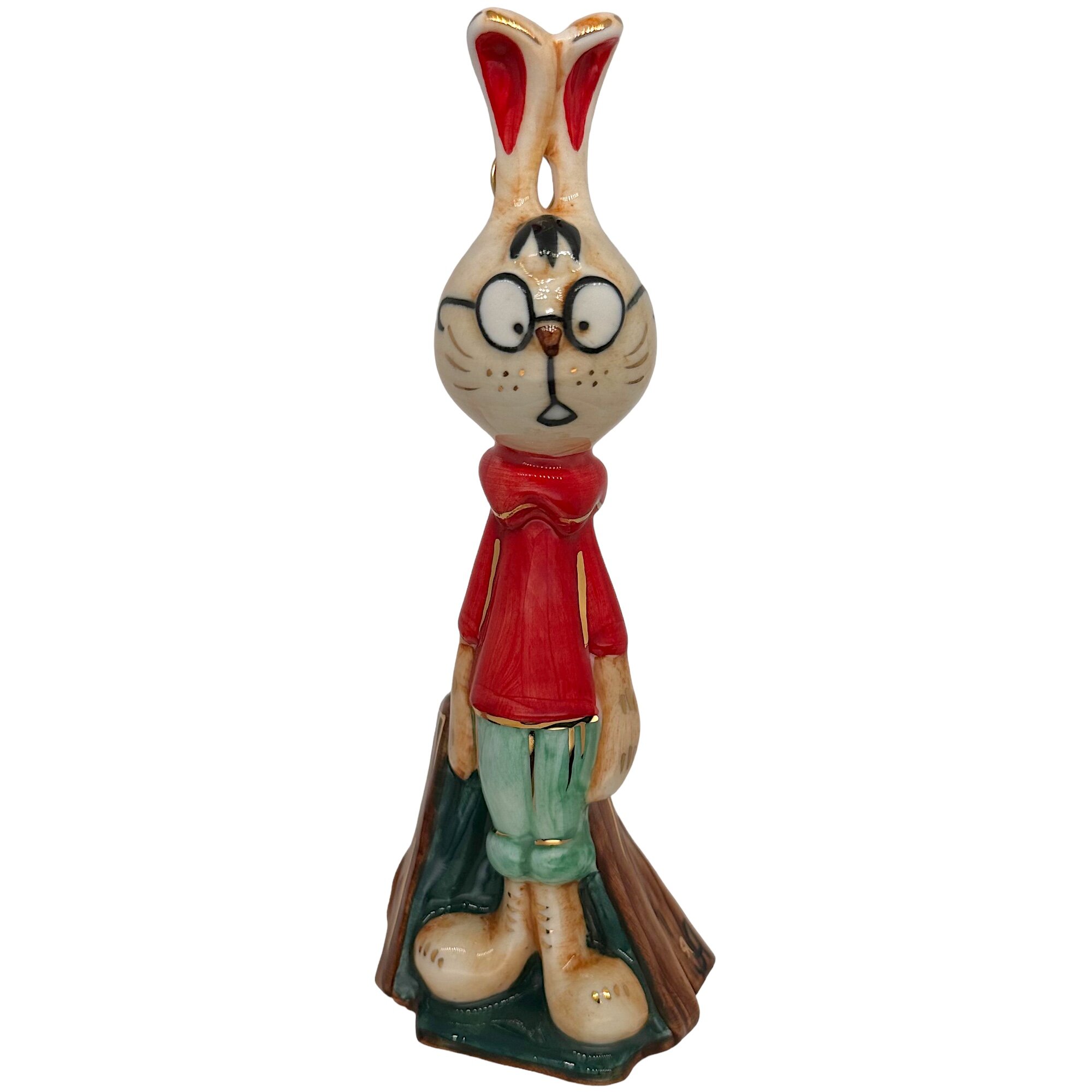 Ёлочная игрушка "Кролик" (Лефортовский фарфор)