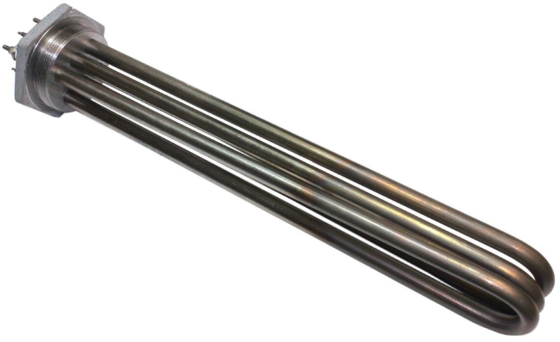 Блок ТЭН (ТЭНБ, СЭВ) для котла 9,0кВт 220/380В (резьба G2,5, ТЭН - сталь, L-43см)