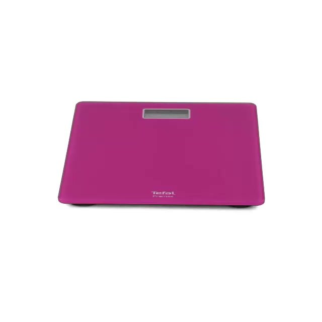 Весы напольные Tefal Premiss Pink PP1403V0, с большим дисплеем, до 150 кг с шагом 100 г, розовый — фото 1