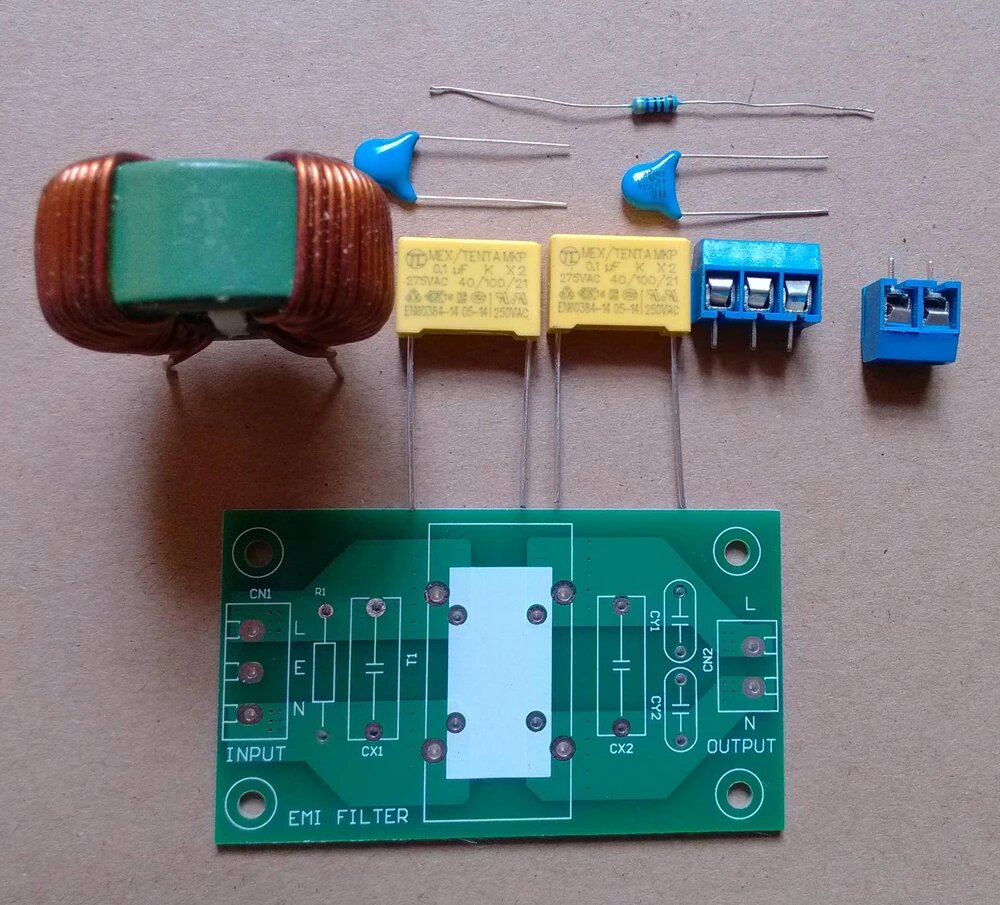 Фильтр электромагнитных помех Dykbcells 3A 10A, 10A 1-stage DIY