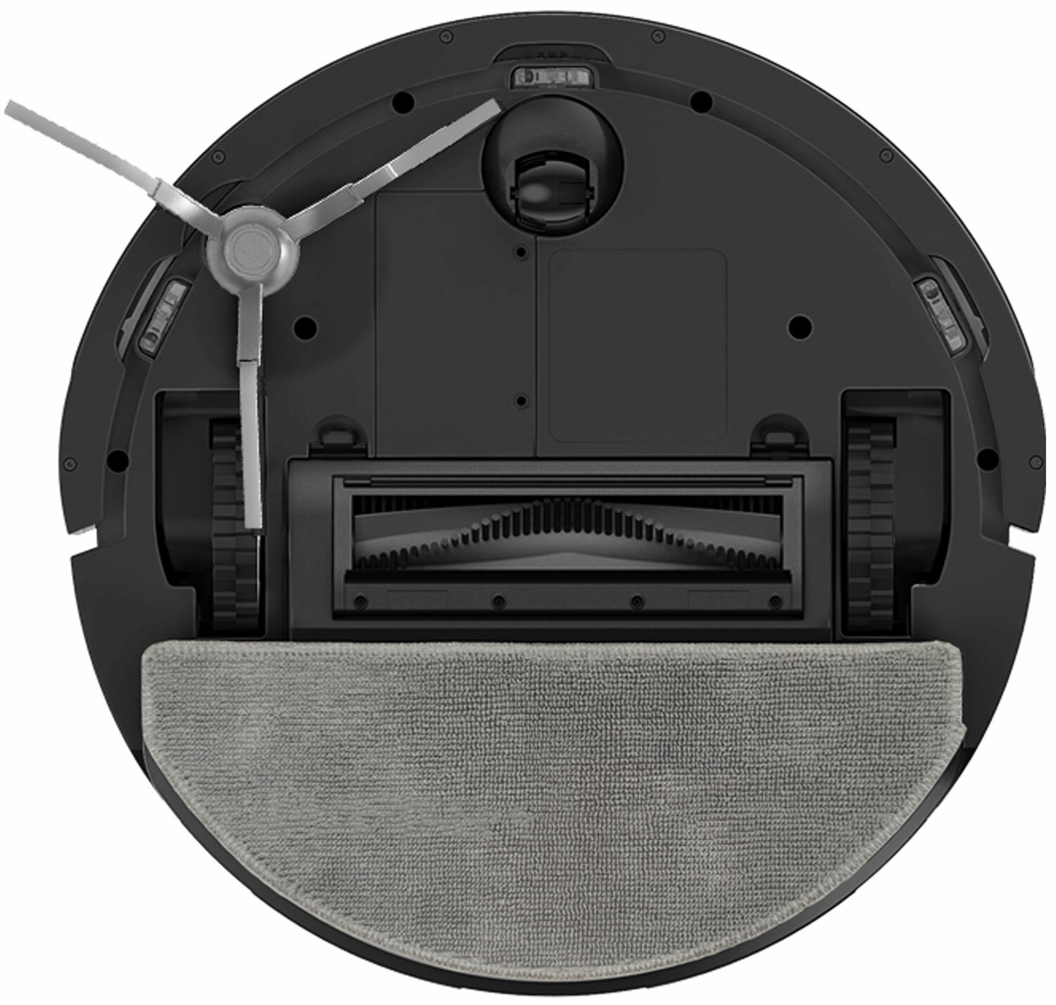 Робот-пылесос Polaris PVCR 4250 WIFI IQ Home, сухая и влажная уборка, черный — фото 1