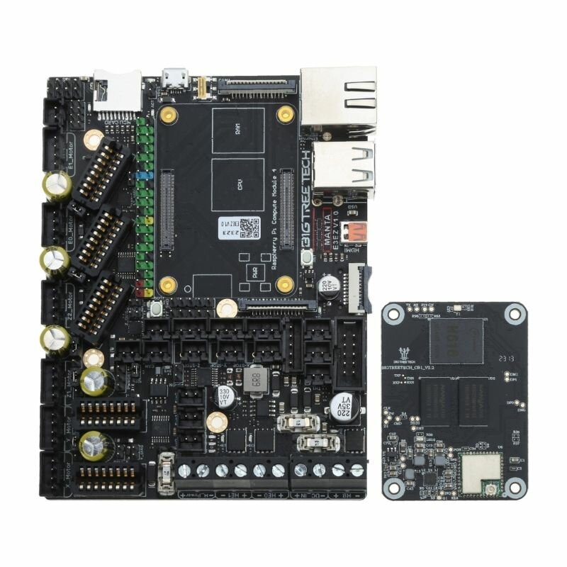 3D-принтер Silent Control Boatrd Manta E3EZ + CB1-V2.2, комплект базовой платы для Ender-3, Ender-3-V2, Pro, BIQU-B1