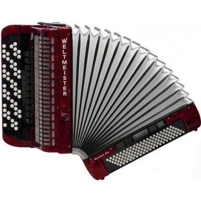 Аккордеон кнопочный Weltmeister Romance 874-IV-120/87-RD