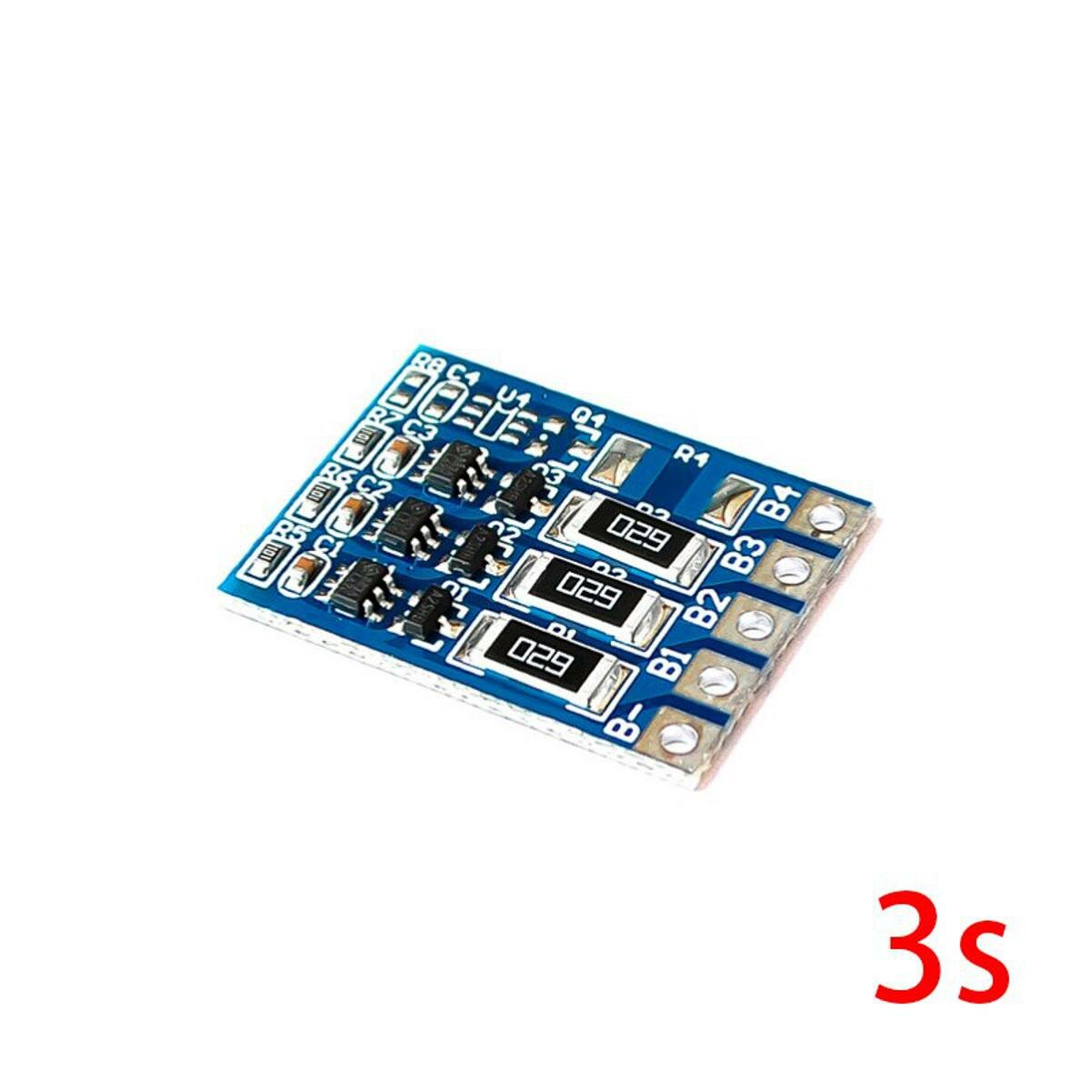 3S 4S 5S 6S 7S 8S 21V 4.2v li-ion балансировочная плата 18650 li-ion балансировка полностью заряженного аккумулятора функция балансировки защитная плата