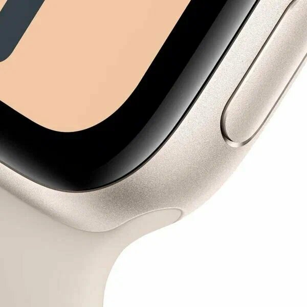 Умные часы, Apple Watch Series SE (2024) 40mm, Starlight | алюминий цвета «сияющая звезда», ремешок M/L — фото 1