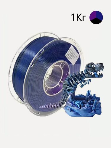 Изображение товара Пластик для 3D печати Nexaforge TYPE K, 1,75мм, трехцветный, шелк