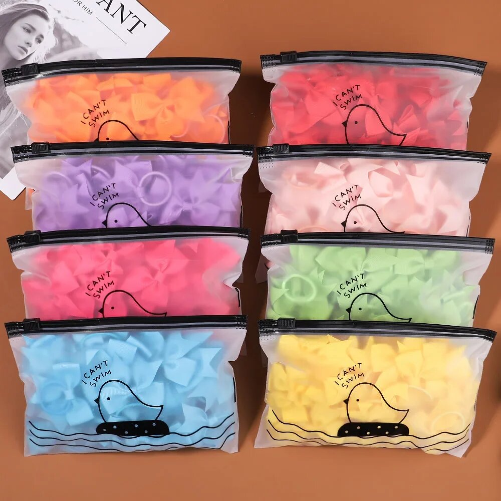 Эластичные резинки для волос KIDS BOWS для девочек Розовый, 2820-11 — фото 1