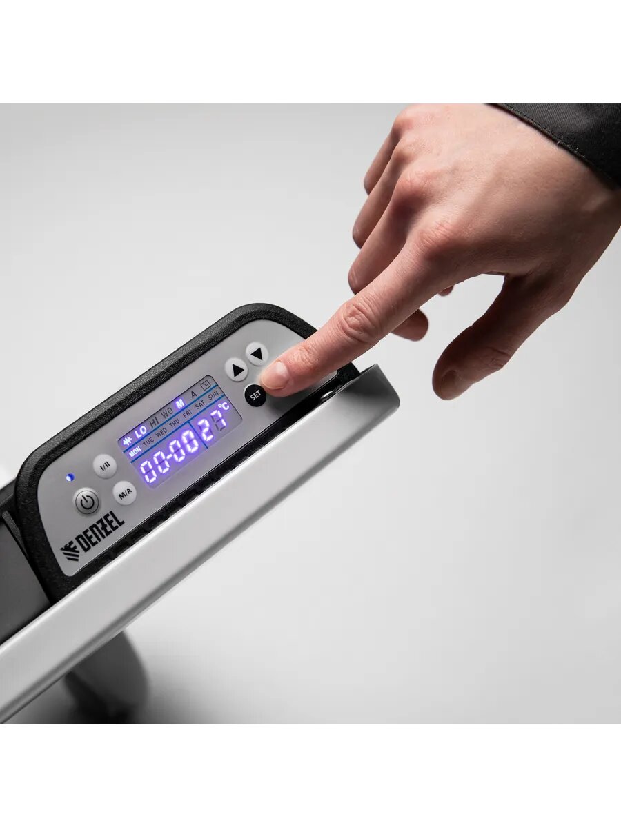 Конвектор гибридный электрический HybridX-20, DENZEL, 98120