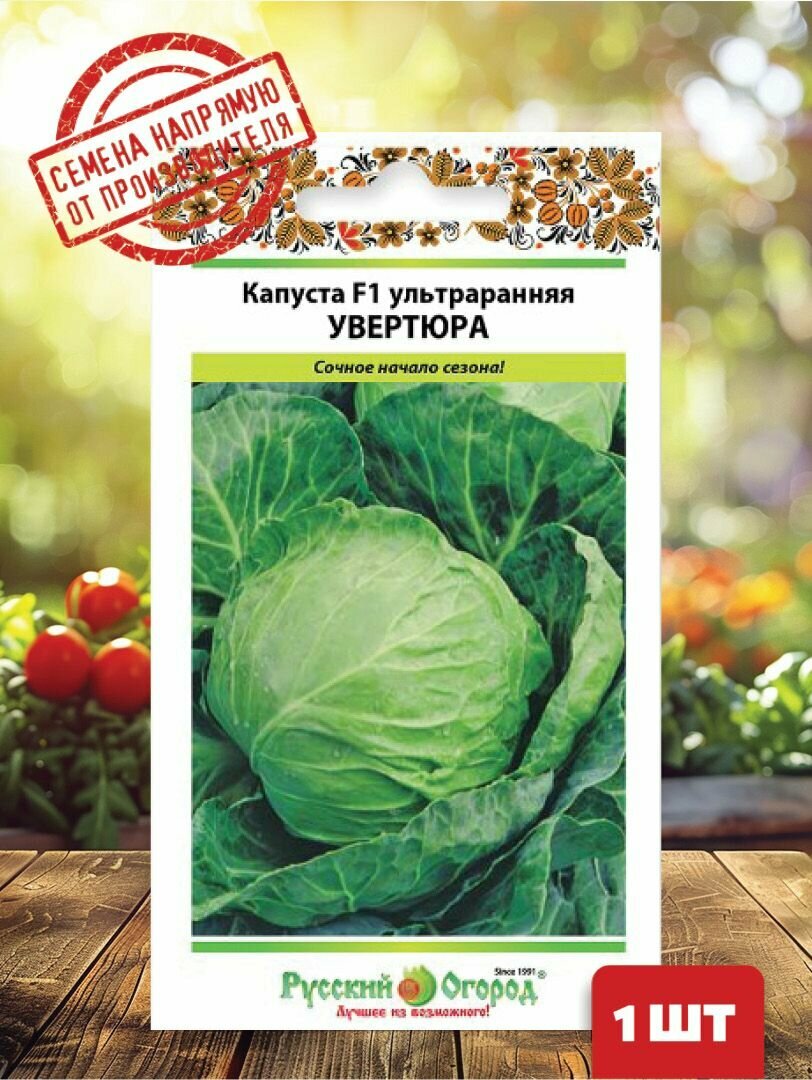 Семена Русский Огород Капуста белокочанная 