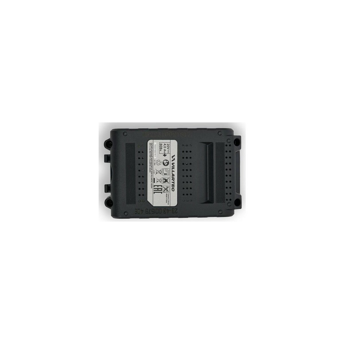 Изображение Аккумулятор VILLARTEC AS204 20V 4.0 Ач. Li-Ion
