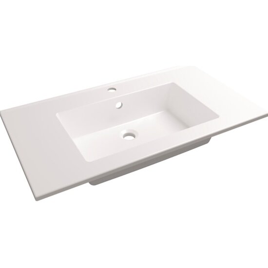 Раковина Paola Parma полувстраиваемая 85 см прямоугольная