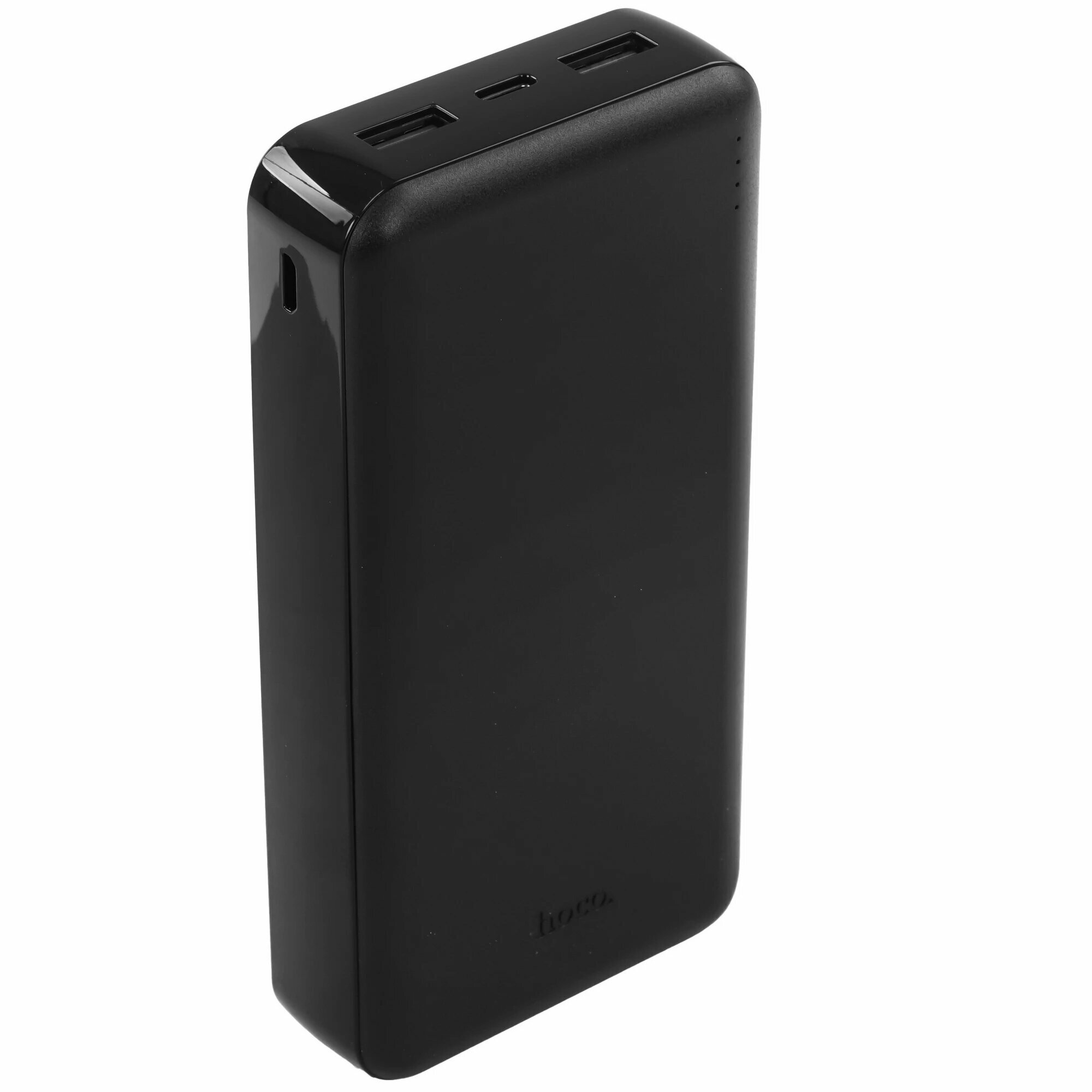 Универсальный внешний аккумулятор HOCO J100A 20000 mAh LED индикатор Черный