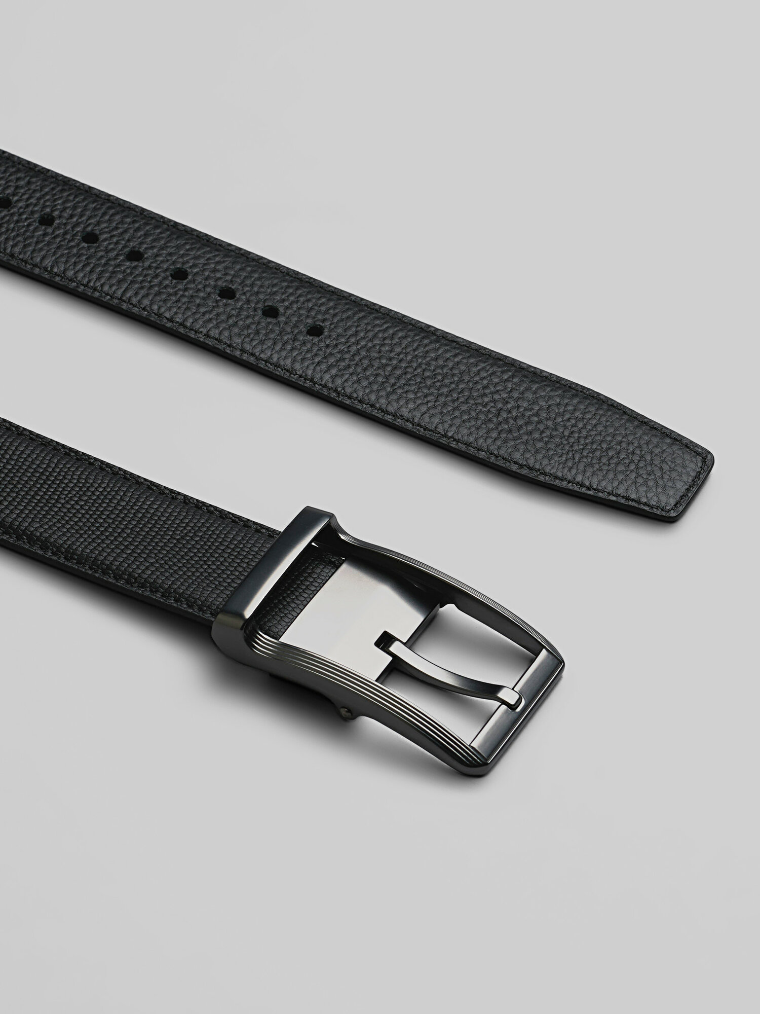 Ремень HENDERSON для мужчин, размер 115, черный — фото 1