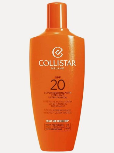 Изображение товара Collistar - Intensive Ultra-Rapid Supertanning SPF20 Sun Body Lotion 200 ml Интенсивное средство для усиления загара 200 мл